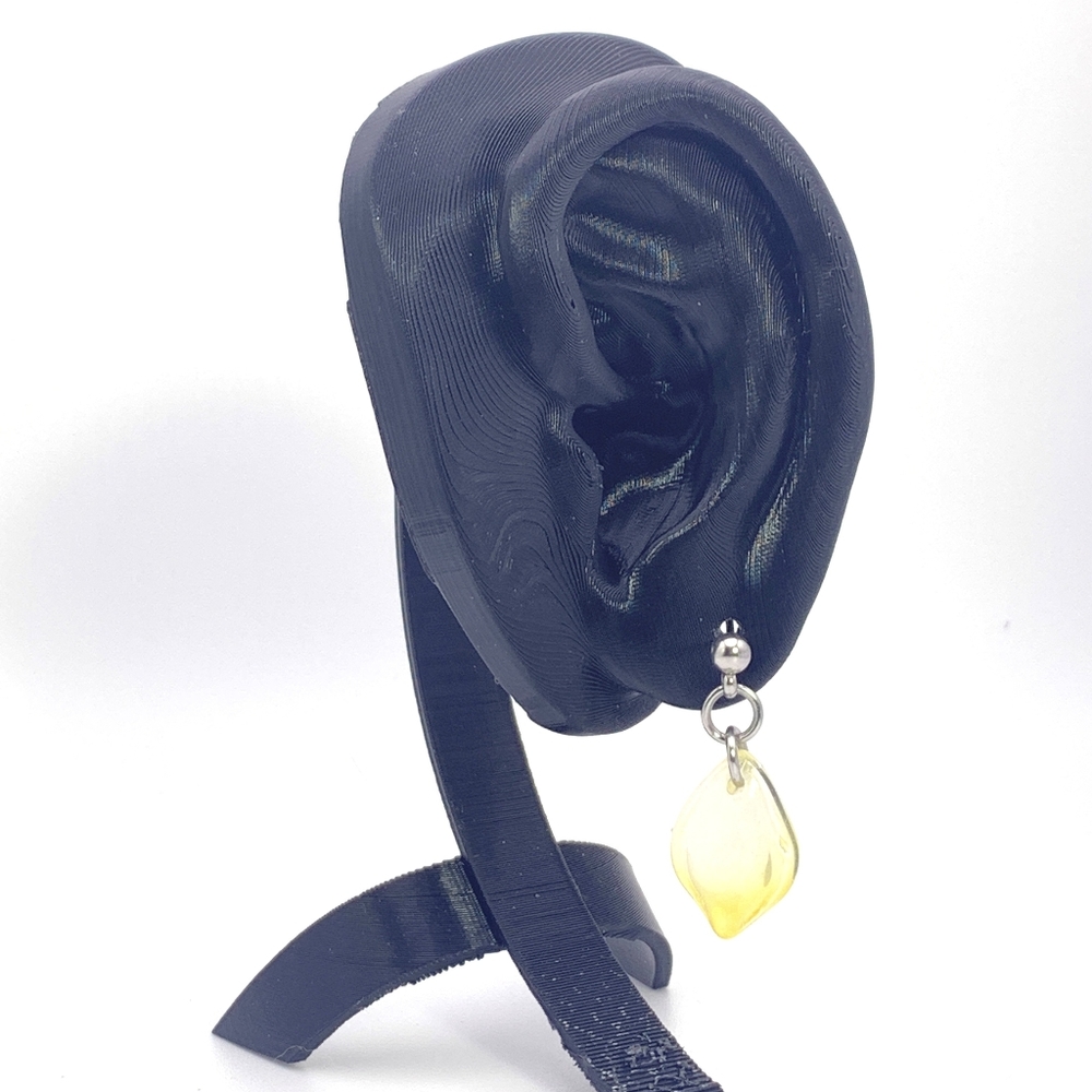 Lemon Drop Dangle Stud Earrings